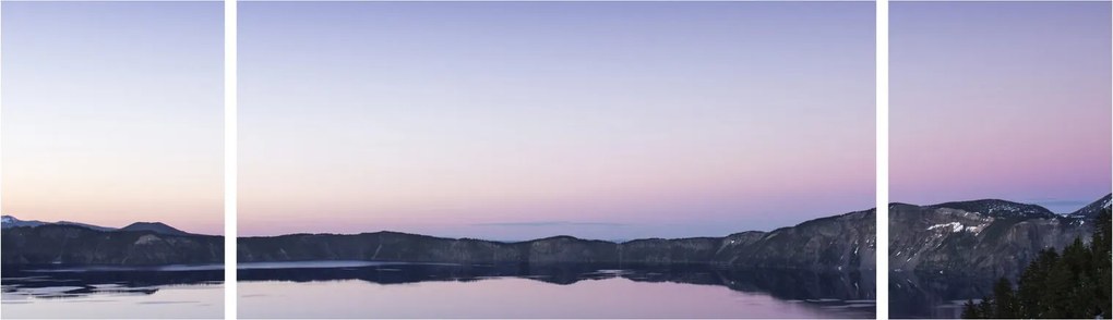 Obraz jeziora (170x50 cm)