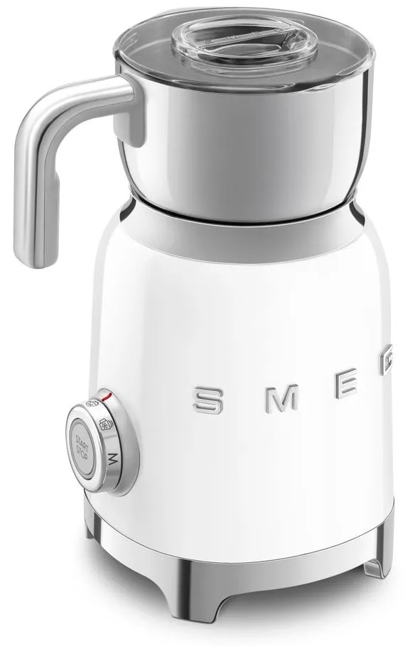 Biały spieniacz do mleka Retro Style – SMEG