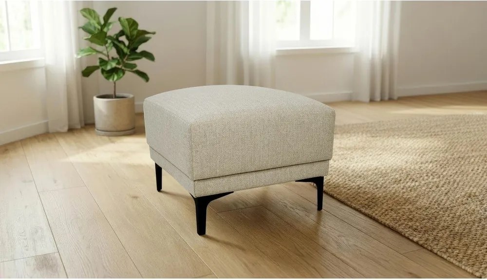 Beżowy podnóżek Chile – Scandic