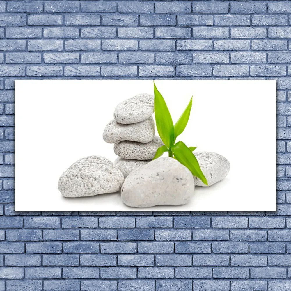 Fotoobraz na płótnie Harmonia Kamieni Rzecznych
