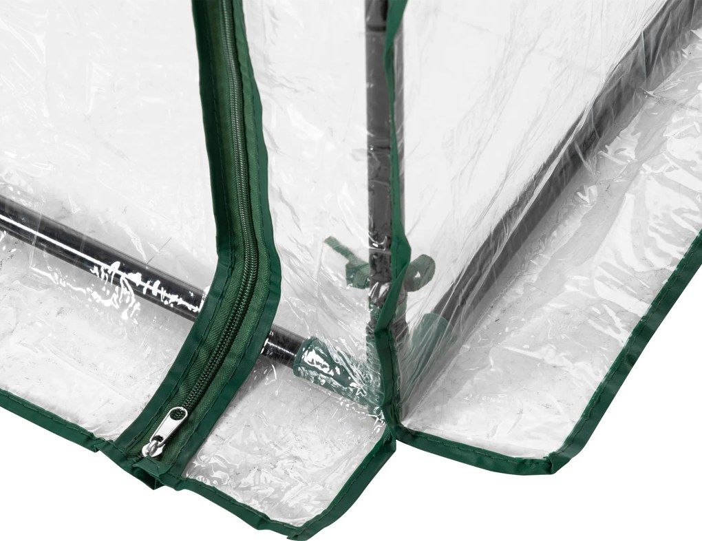 Outsunny szklarnia foliowa przezroczysta Idealna do uprawy roślin 100x50x149cm | Aosom PL