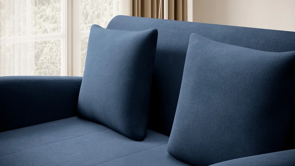 Sofa rozkładana z funkcją spania ARIO granatowa ELTAP