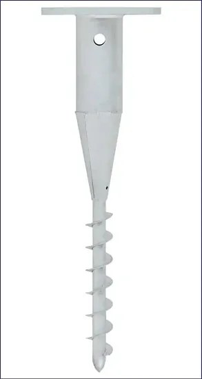 Wkręcana podstawa w ziemię pod parasol R0-P06