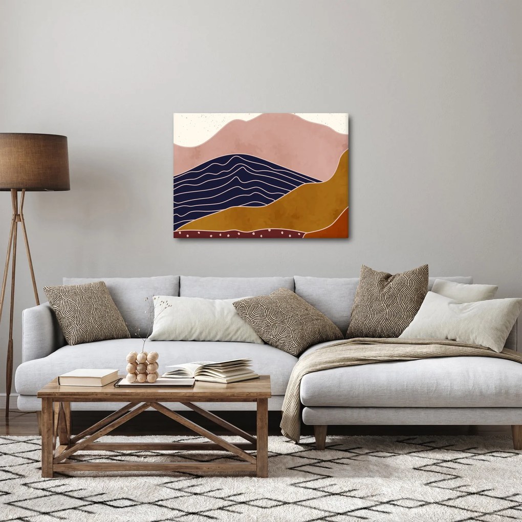 Obraz - Spacefrog design mountain N⁰2 (70x50 cm)