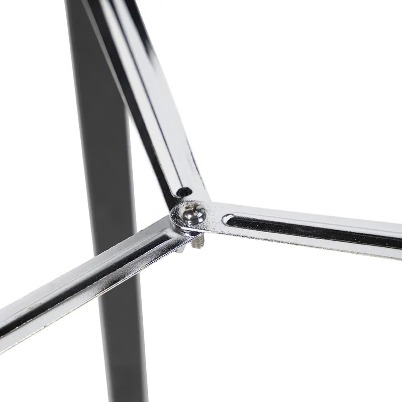 Lampa stojąca czarna bez klosza - Tripod