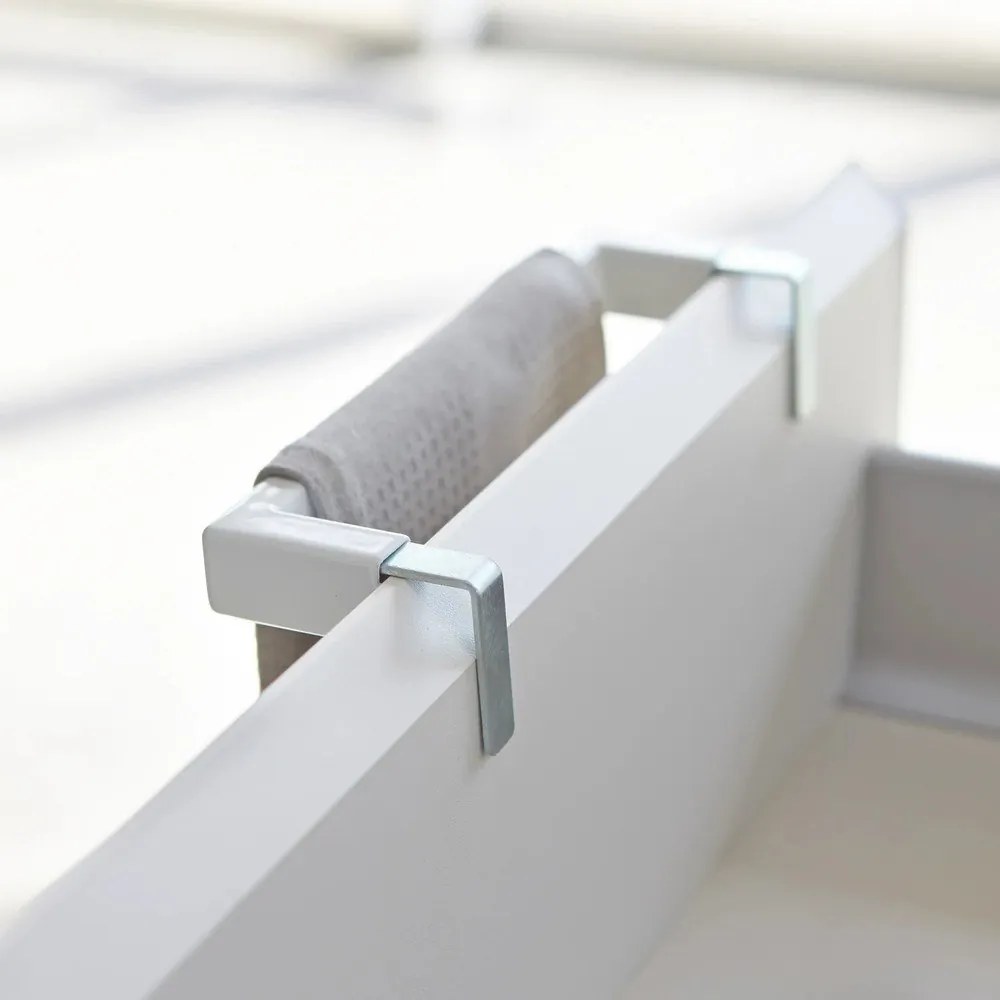 Biały wiszący wieszak na ścierki kuchenne Tower – YAMAZAKI