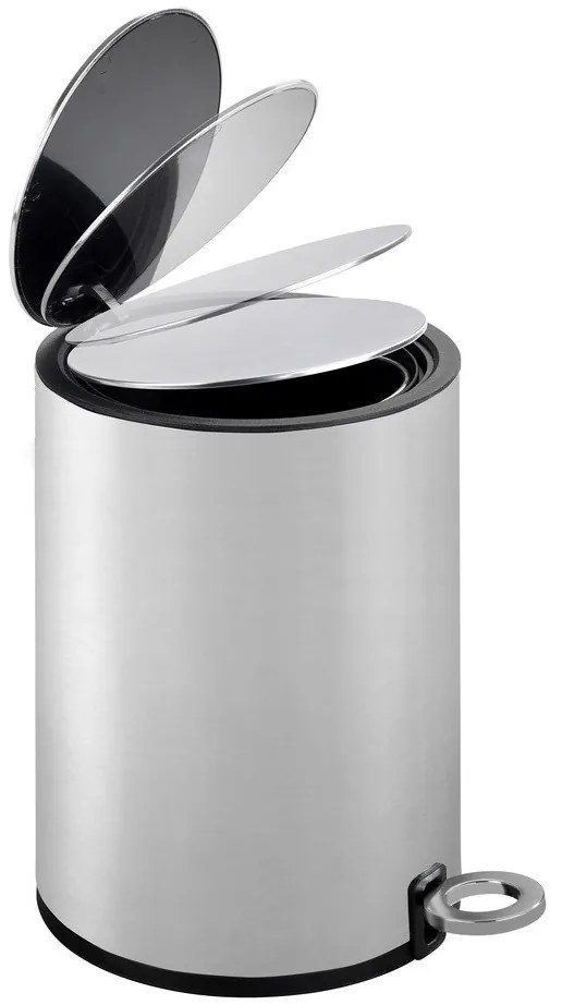 Łazienkowy kosz na śmieci, stal nierdzewna, 3 l, WENKO