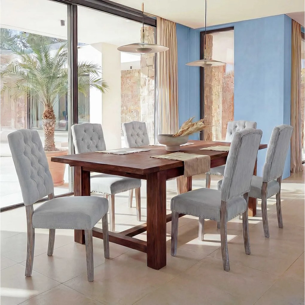 Krzesło do jadalni MCW-O66b (zestaw 6 sztuk)