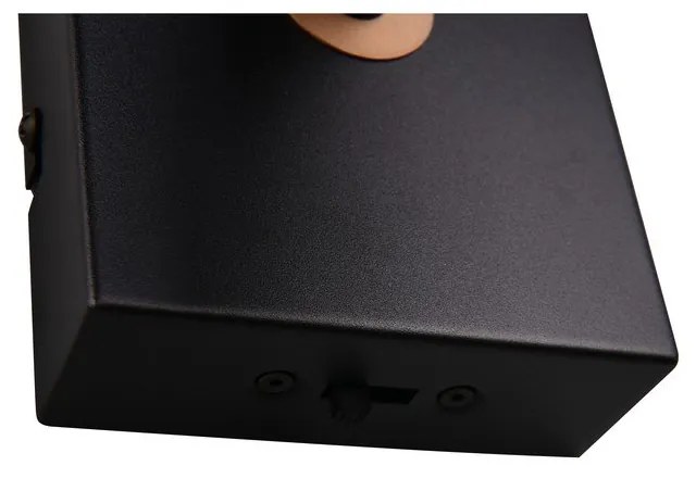 Lampa punktowa LED w czarno-brązowym kolorze 20,5 x 10 cm Ikaris – Trio Select