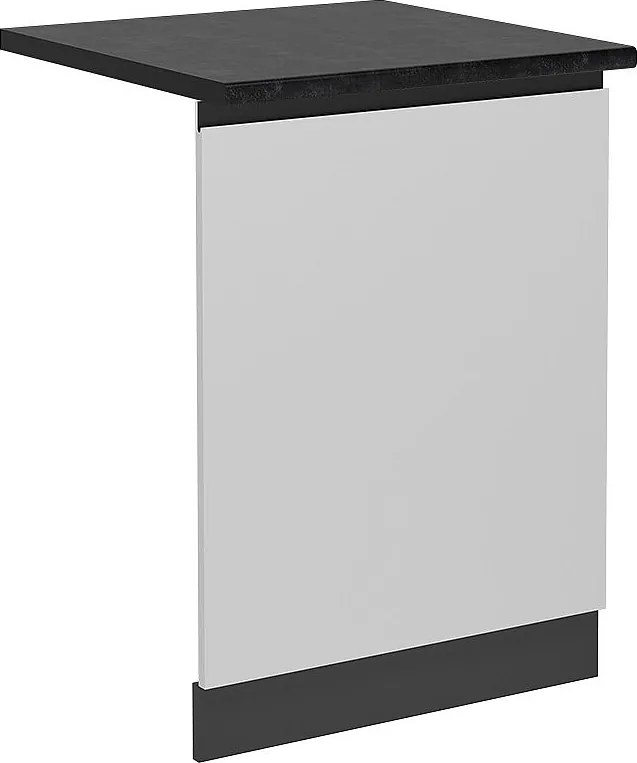 Panel przedni zmywarki biały 60x1.6x81.8 r-line