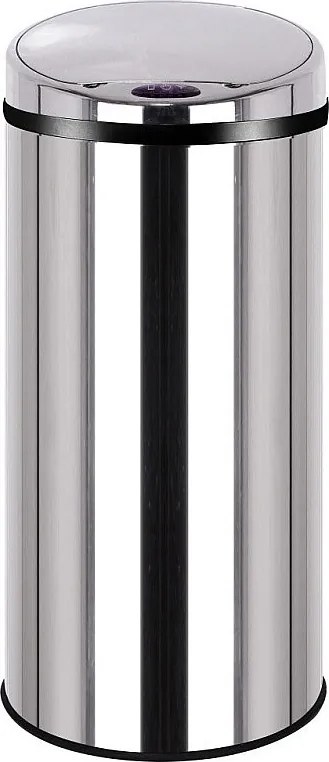 Automatyczny Kosz na Śmieci Inox ARTIC srebrny 42L