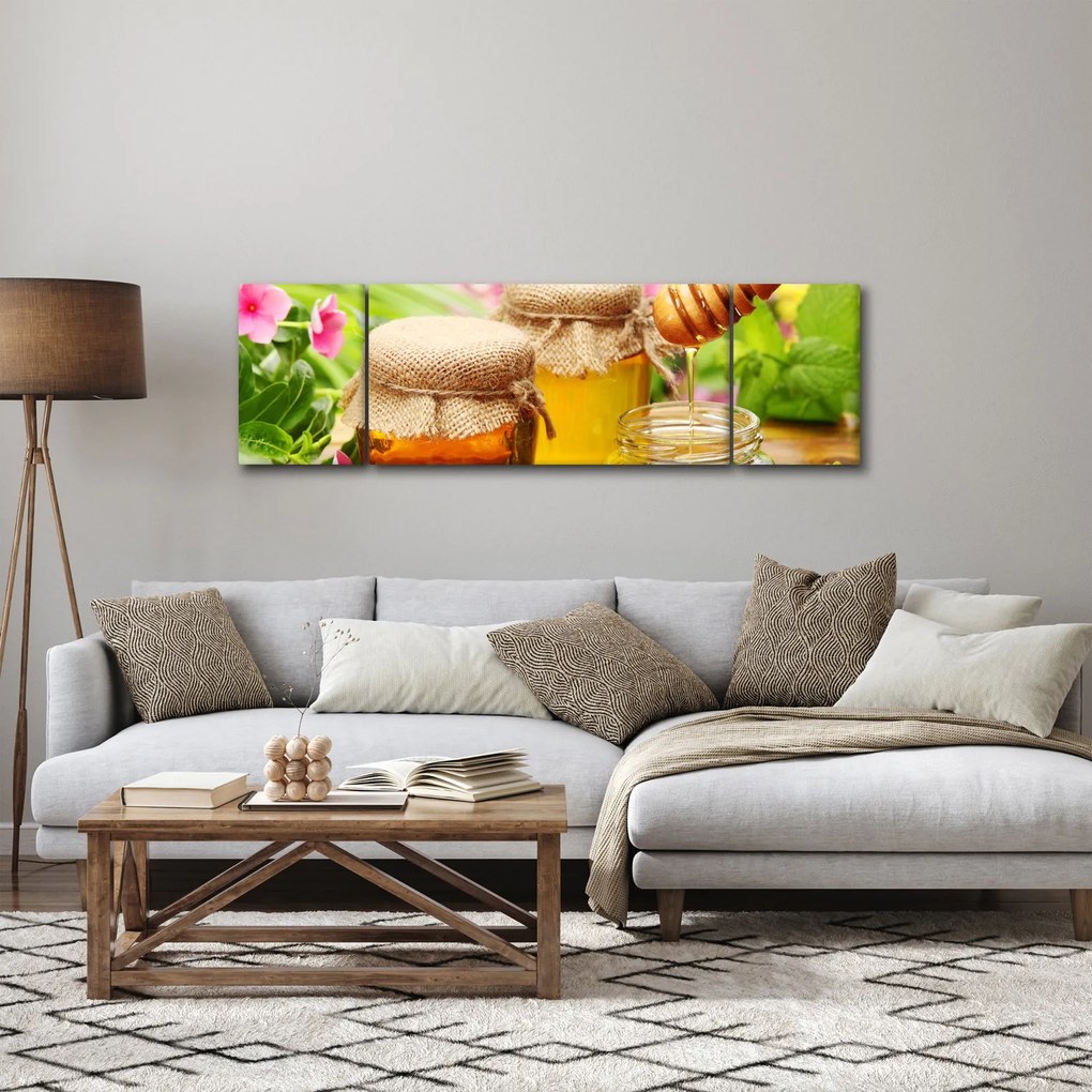 Obraz miodu (170x50 cm)