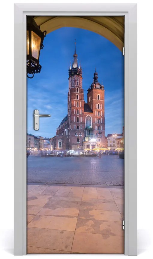 Fototapeta samoprzylepna na drzwi Kraków Polska