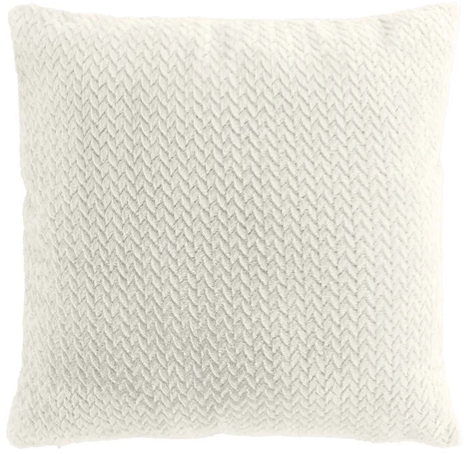 Poduszka dekoracyjna z mikfroflaneli 45x45 cm Flanela – douceur d'intérieur