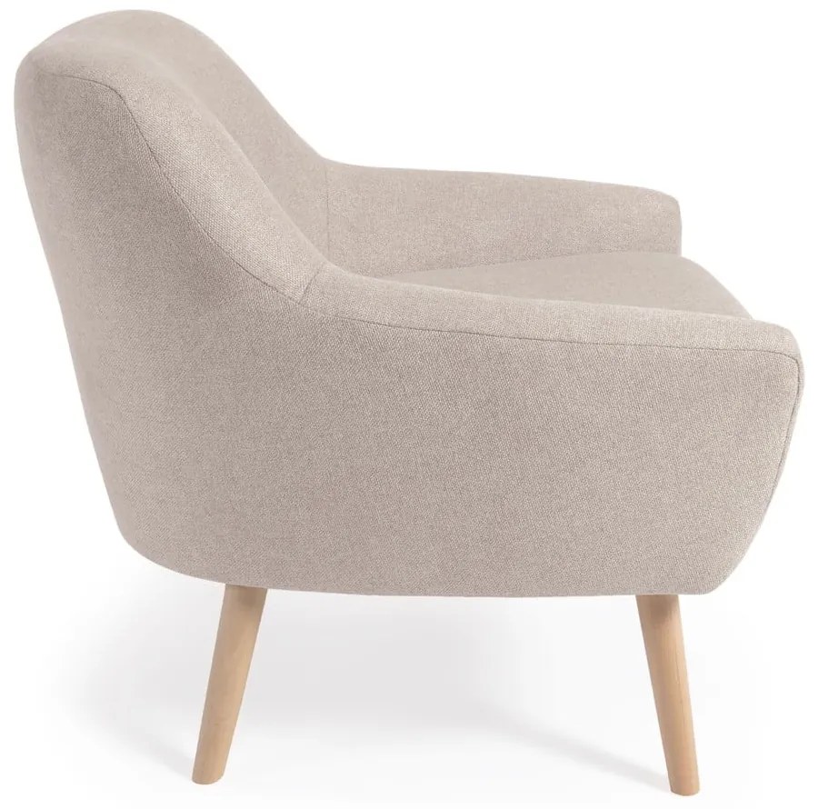 Beżowy fotel Candela – Kave Home