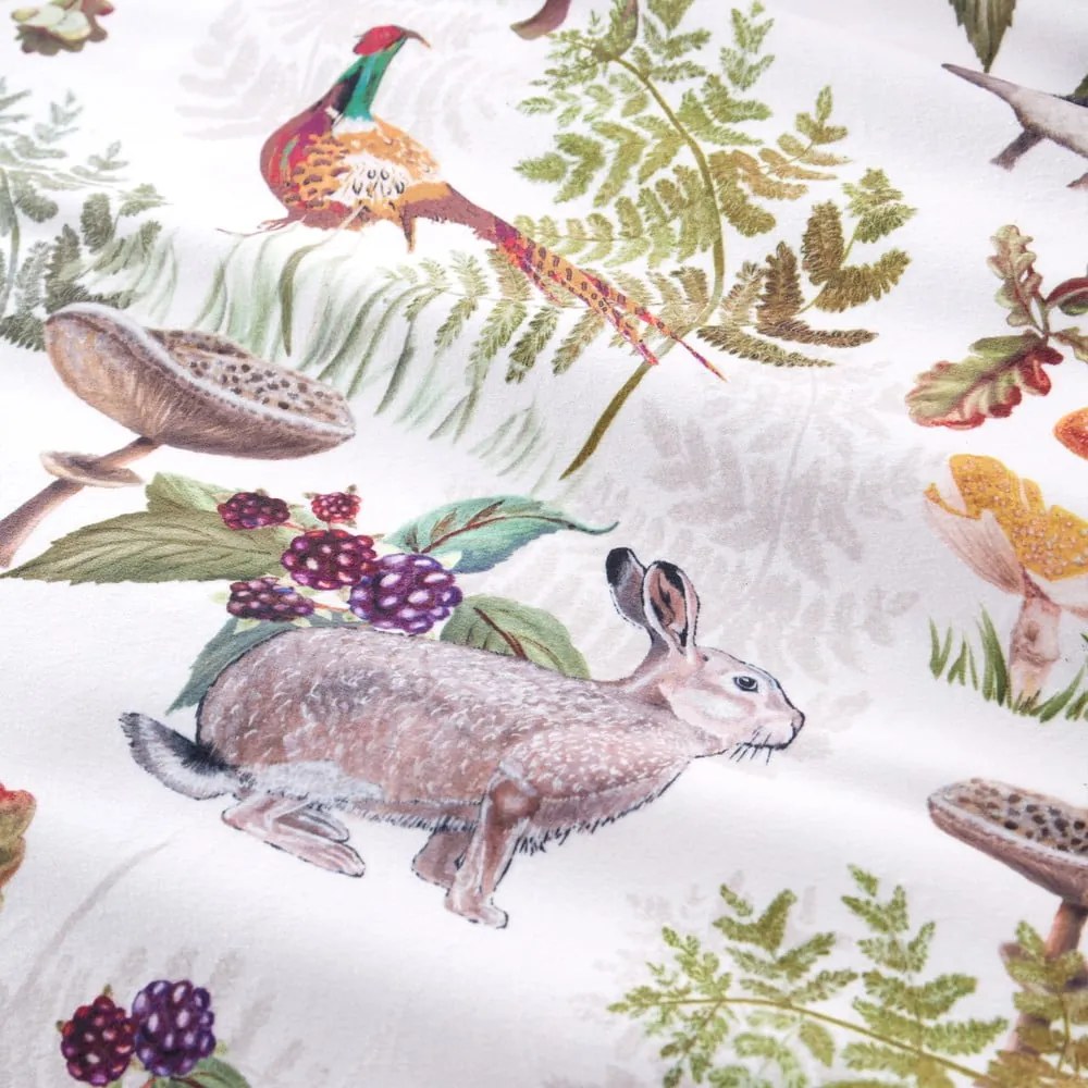 Aksamitna pościel dwuosobowa 200x200 cm Woodland Walk – Catherine Lansfield