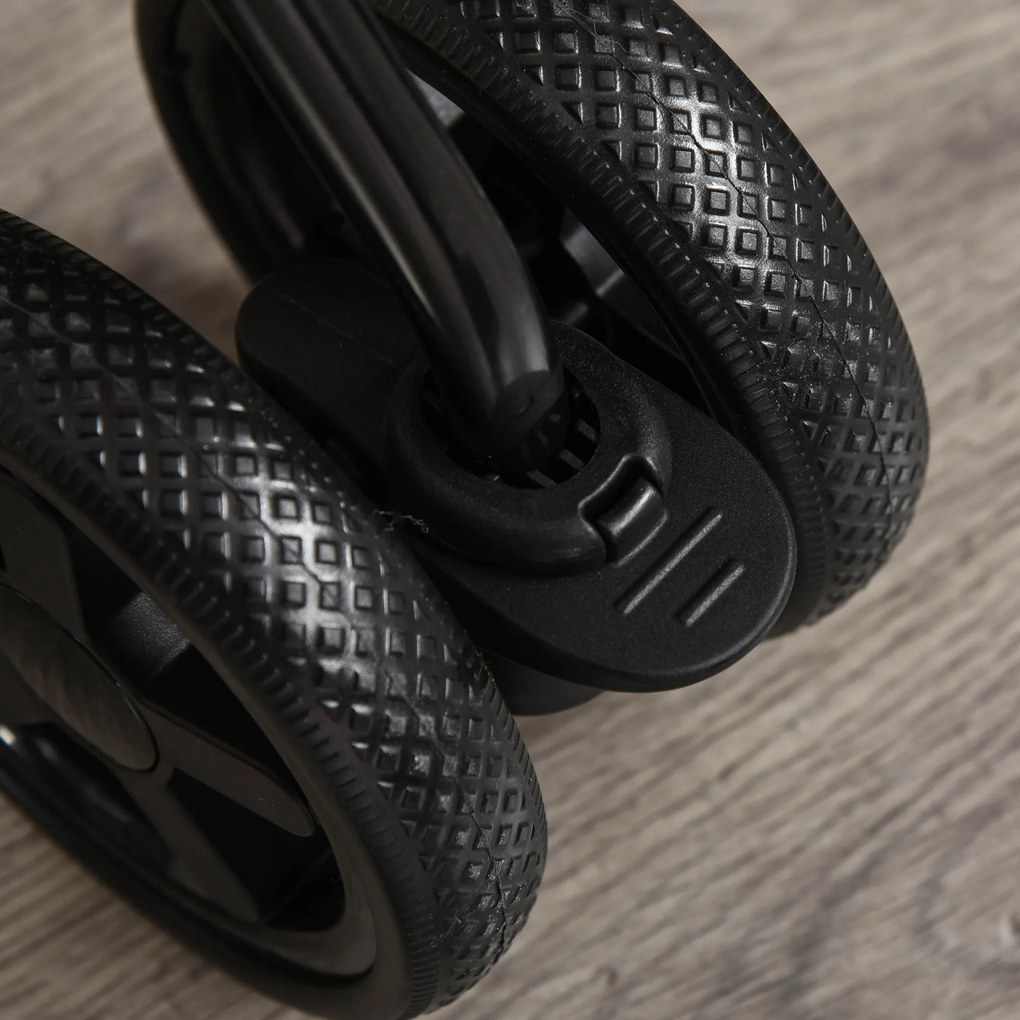 Outsunny Wózek dla Psa Kota Składany Niebieski Oxford do 15kg | Aosom PL