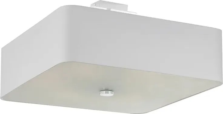 Biały kwadratowy plafon minimalistyczny - EX667 K5-N70