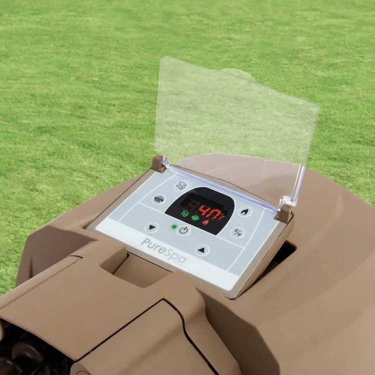 Dmuchane SPA ogrodowe 196 cm Intex 426 - jacuzzi 4-osobowe z hydromasażem i podgrzewaniem