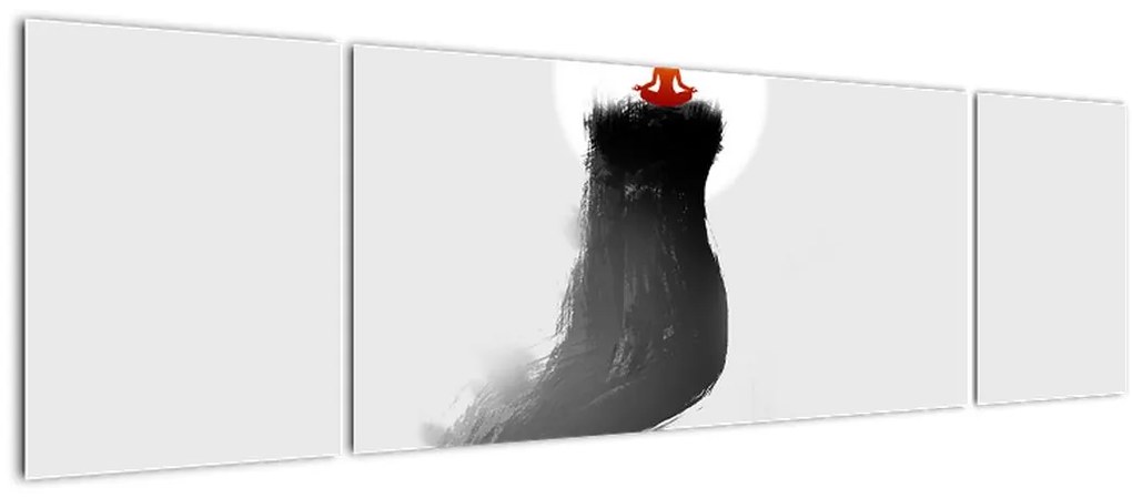 Obraz - Medytacja na górze (170x50 cm)