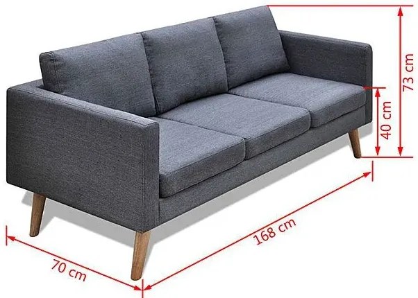 Sofa 3-osobowa B6-B03