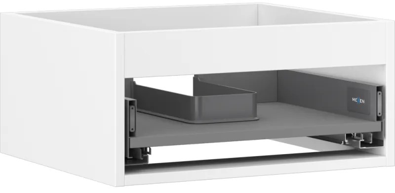 Mexen Box-A korpus szafki podumywalkowej 50 cm, 1 szuflada, biały mat - 91AX0-0500-235-1-01