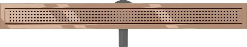 Mexen Flat 360° M08 odpływ liniowy obrotowy 100 cm, różowe złoto - 1625100-40