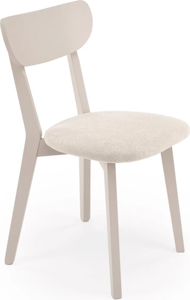 Kaszmirowe krzesło z tapicerowanym siedziskiem Buggi 2 Halmar