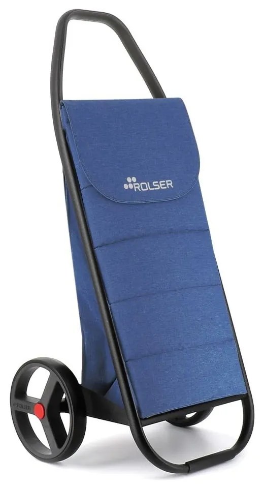 Torba na zakupy na kółkach 53 l Com Tweed Polar Black Tube – Rolser