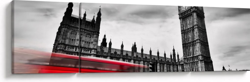 Obraz - Houses of Parliament w Londynie (170x50 cm)