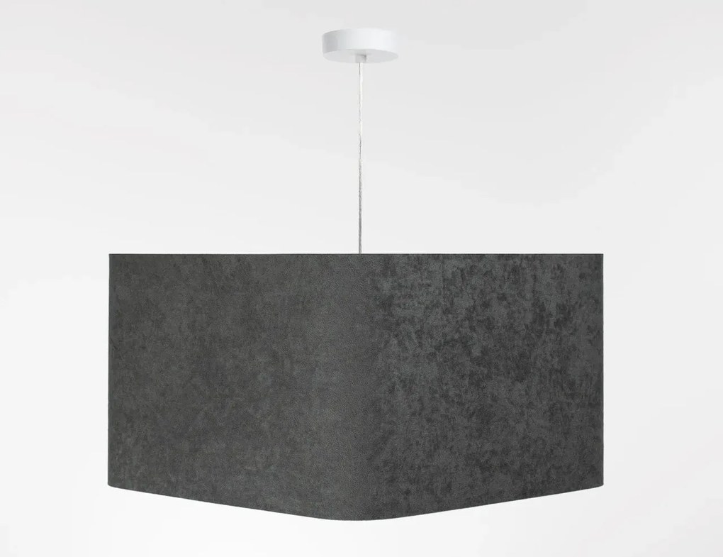 Lampa wisząca KWADRO SUE 40w20 grafitowa/złota BPS KONCEPT