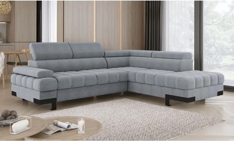 Narożnik SELVA L z funkcją spania i pojemnikiem AUSTIN 18 WERSAL