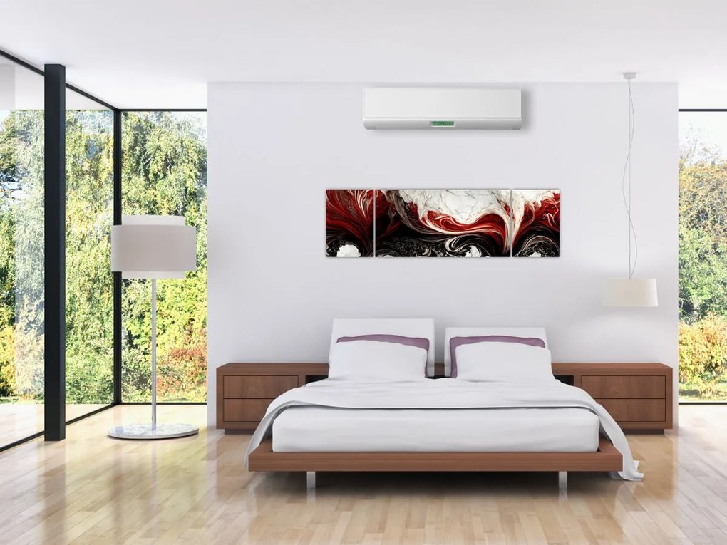 Obraz - Marmurowa abstrakcja (170x50 cm)
