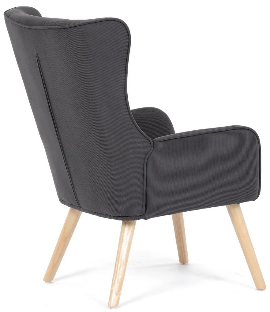 Fotel na uszach GREY2, szary
