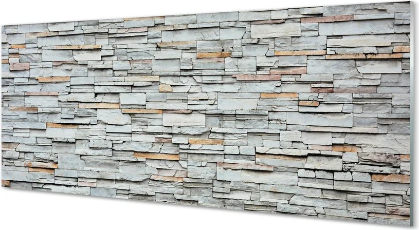 Szkło do Kuchni na Ścianę Wyrazista Struktura Kamienia