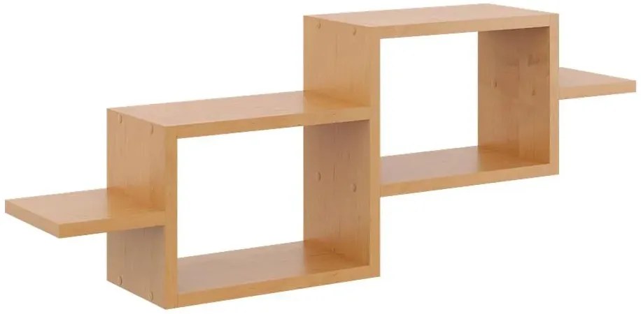 Skandynawska półka wisząca w kolorze olcha D2-T45