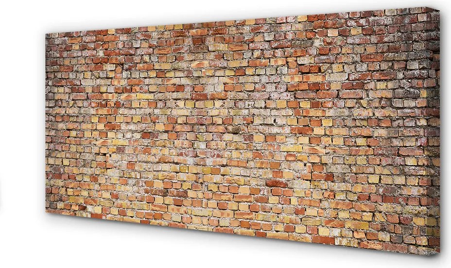 Duży obraz na płótnie Mur Z Kamienia I Cegły