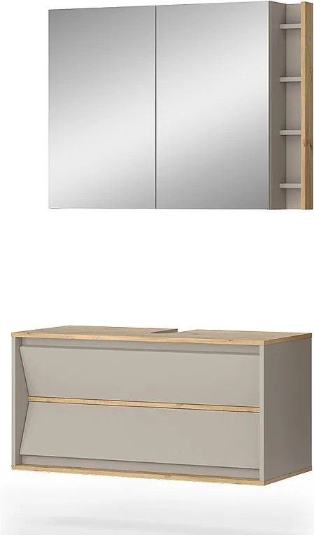 Zestaw mebli łazienkowych kaszmir 100x45x50 edelin