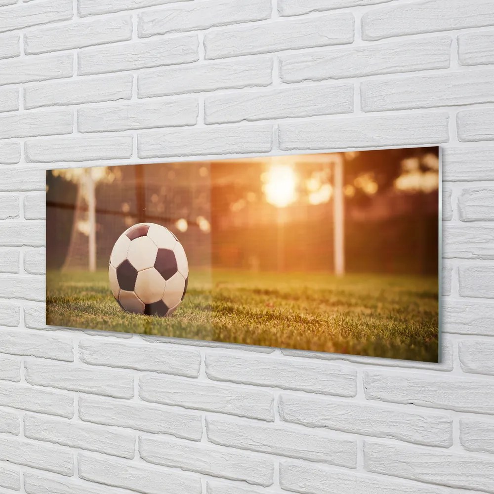 Szklany Panel Decydujący Strzał do Bramki