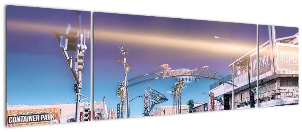 Zdjęcie ulicy w Las Vegas (170x50 cm)
