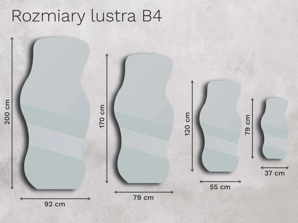 Lustro Base B4 37×79