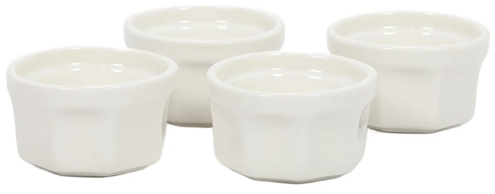 Miseczki na przekąski z porcelany, 4 szt.
