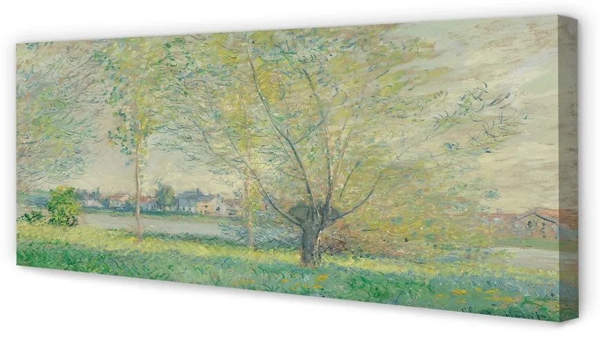 Obraz na płótnie Wierzby - Claude Monet