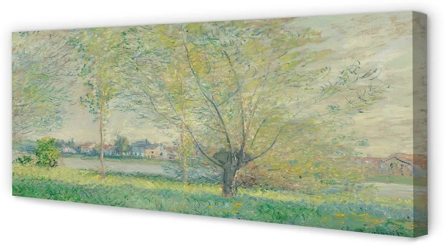 Zdjęcie na płótnie Wierzby - Claude Monet