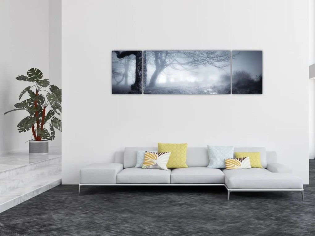 Obraz- Droga we mgle (170x50 cm)