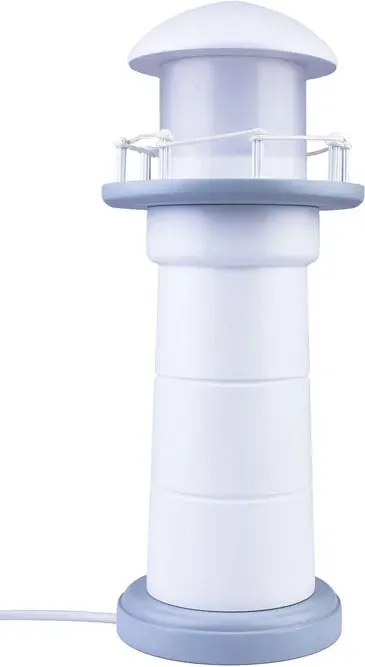 Biało-szara lampka nocna dziecięca LED latarnia - 5X S186 A2-L69