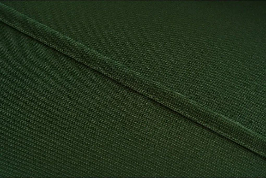 Zasłona OXFORD LIGHT 140x270 cm, ciemnozielona Zawieszanie: Taśma z wiązaniami