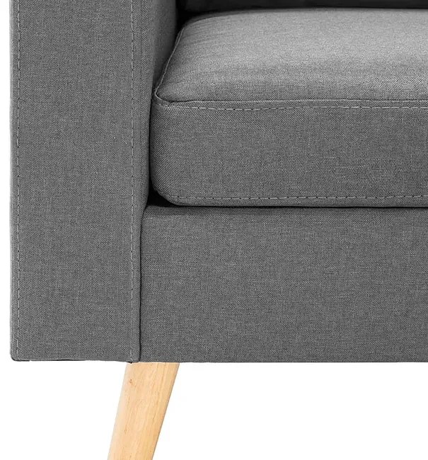 2-osobowa jasnoszara sofa - Muria 2Q