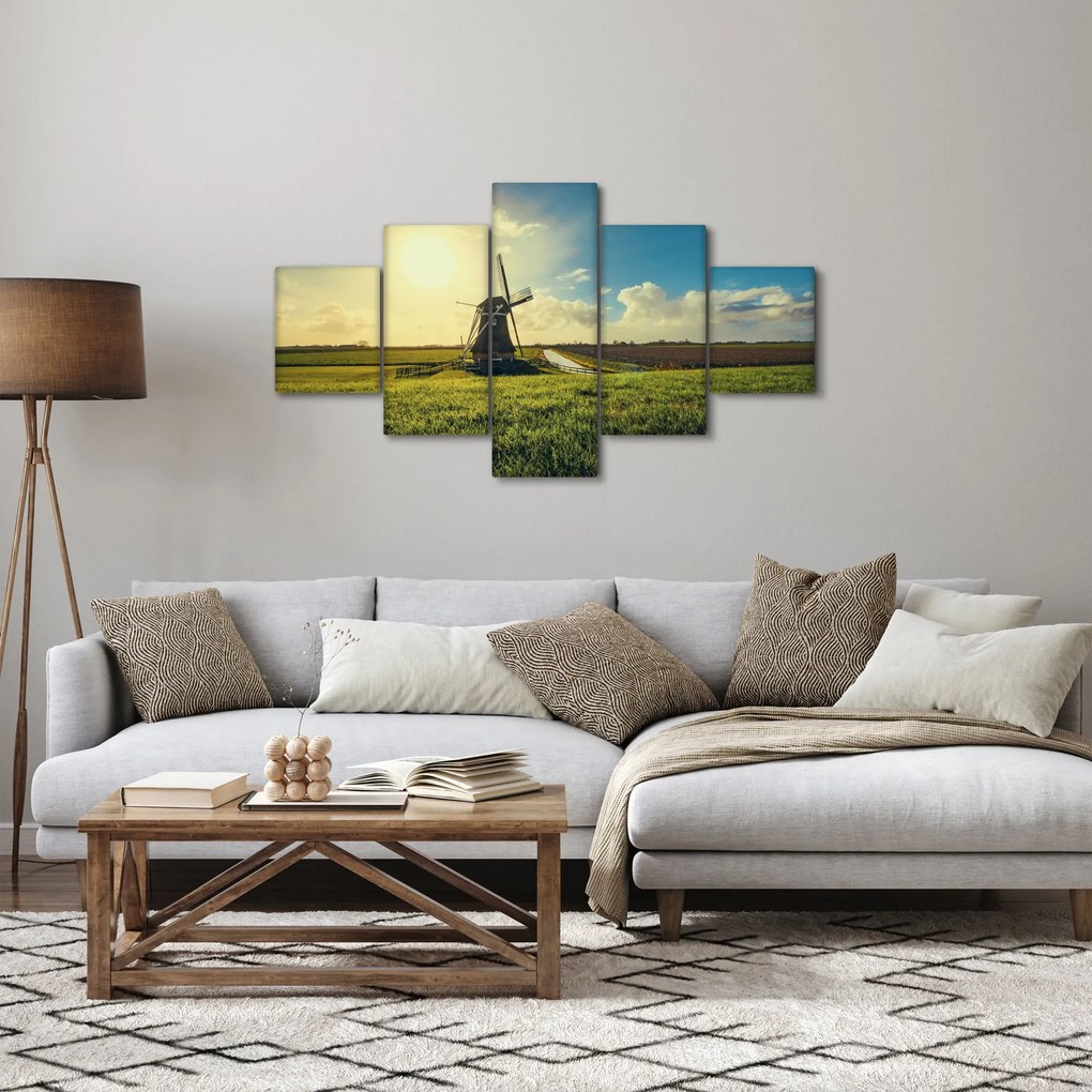 Obraz - Wiatrak (125x70 cm)