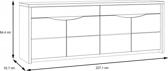 Komoda 241 Saint Tropez